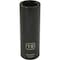Dynamic 1/2" Drive Deep Socket, Black Phosphate, Tools 1/2" Drive 6 Point Metric, 19mm Deep Length D014219 - alternate 1
